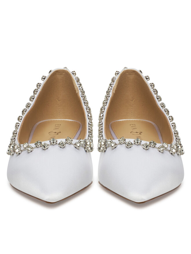Eva Minge Ballerinas Eva Minge MILA-V1166-28-1 Weiß