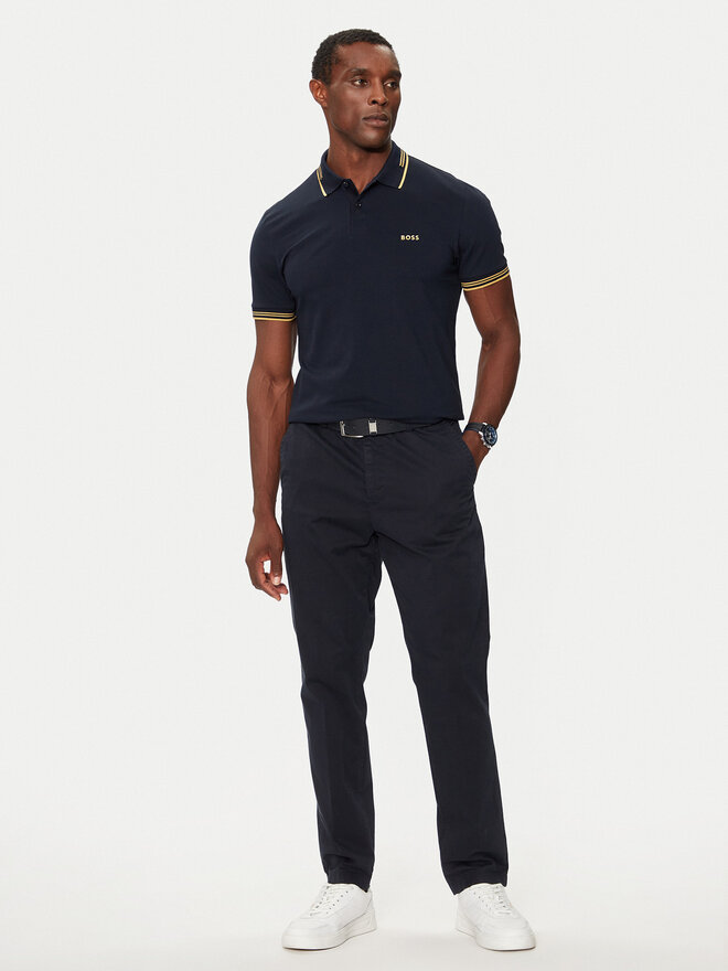 BOSS Boss Poloshirt Paul 50506193 Dunkelblau Slim Fit