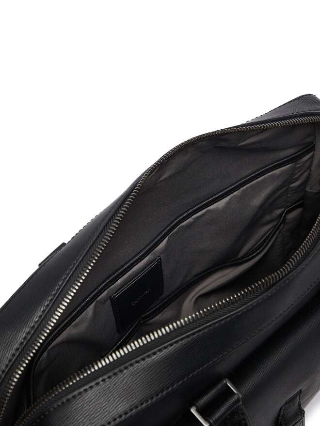 Calvin Klein Laptoptasche Calvin Klein Emblem Hw Commuter LV04D3504G Schwarz