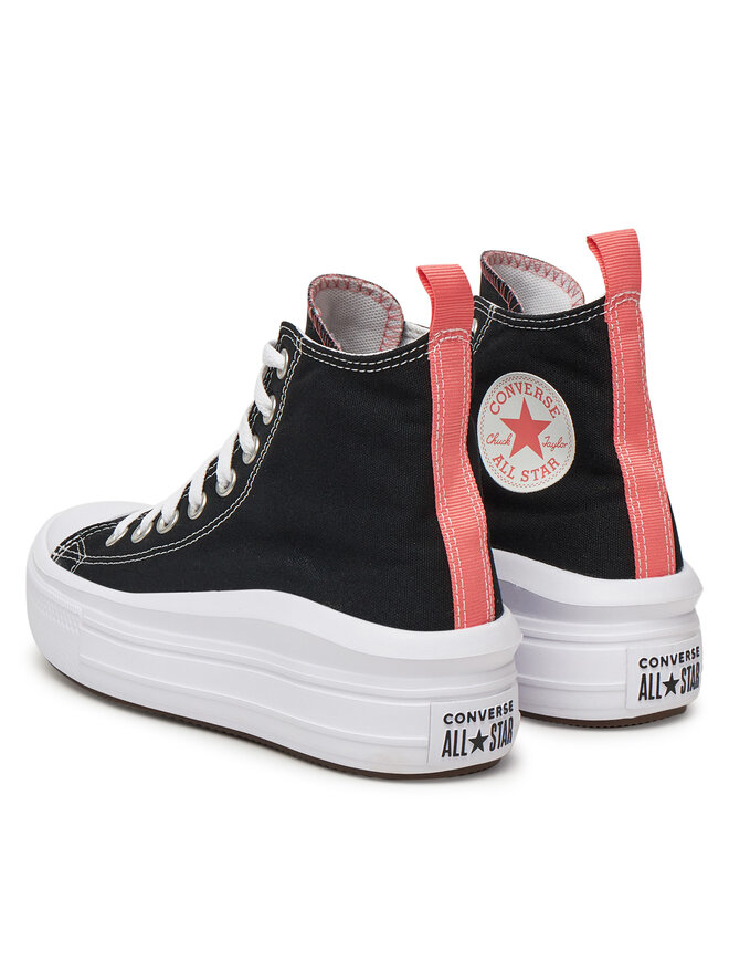 Converse Trampki Converse CHUCK TAYLOR ALL STAR MOVE PLATFORM 271716C Czarny