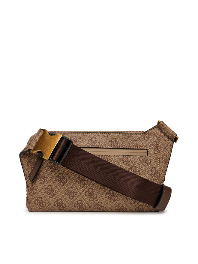 Guess Saszetka nerka Guess MIlano HMMILO P5214 Brązowy