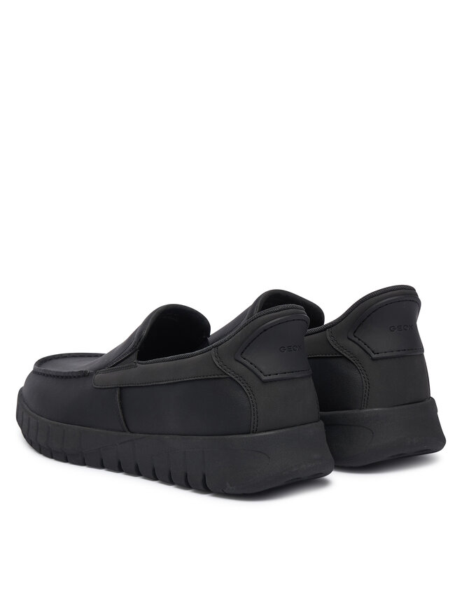 Geox Halbschuhe Geox Flextride Plus U66MAC 0009B C9999 Schwarz