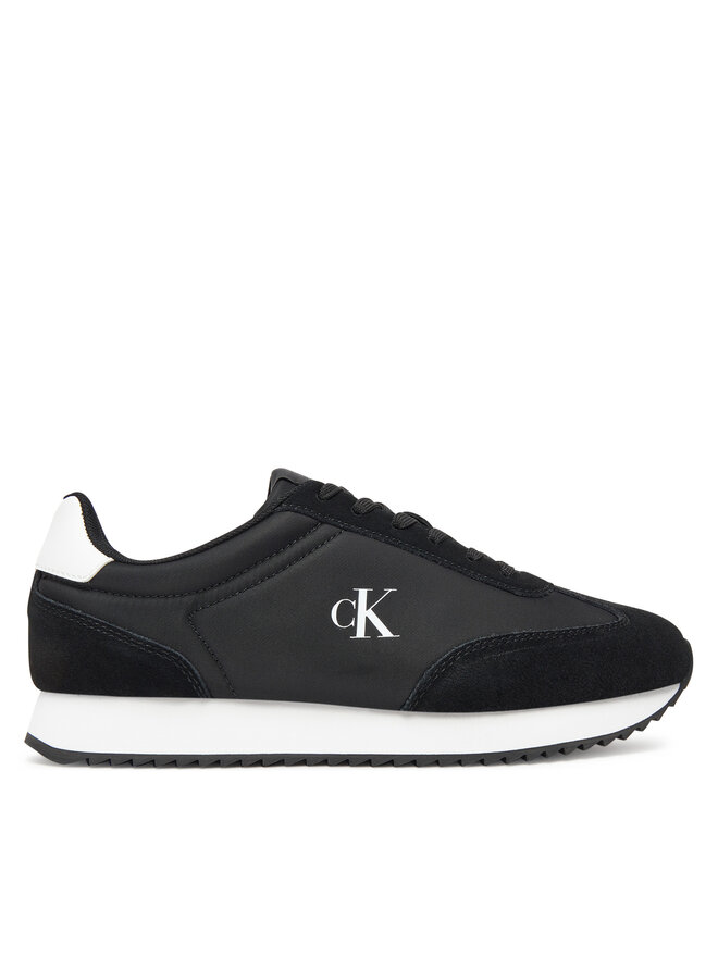 Calvin Klein Jeans Sneakers Calvin Klein Jeans Runner Laceup Mg Nylon Mix YW0YW01828 Schwarz