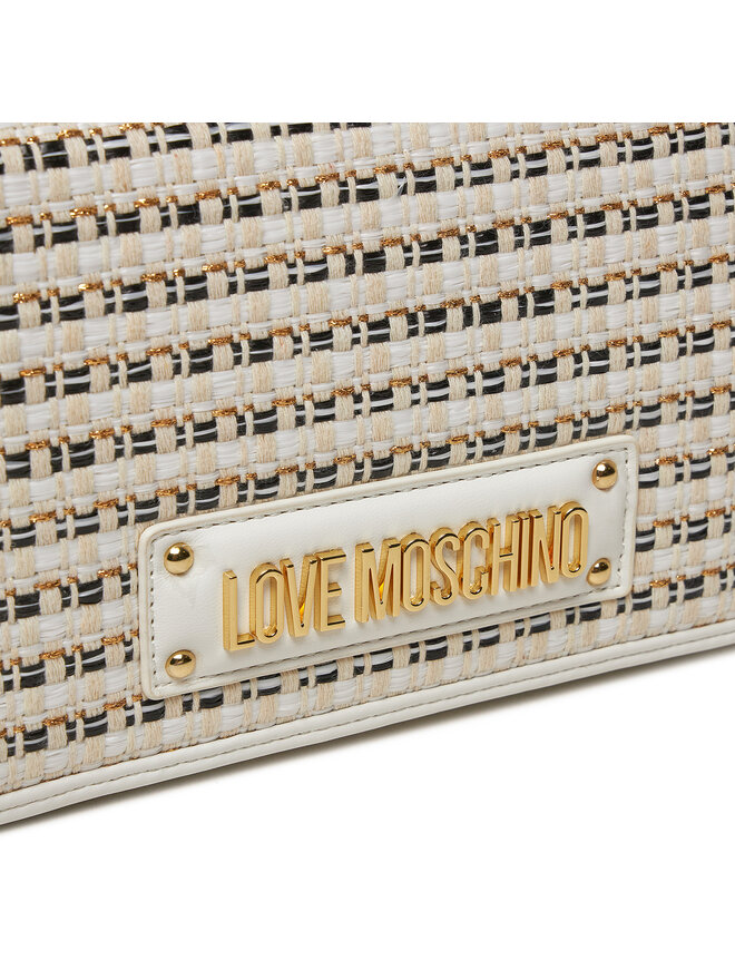 LOVE MOSCHINO Τσάντα LOVE MOSCHINO JC4348PP05K60108 Εκρού