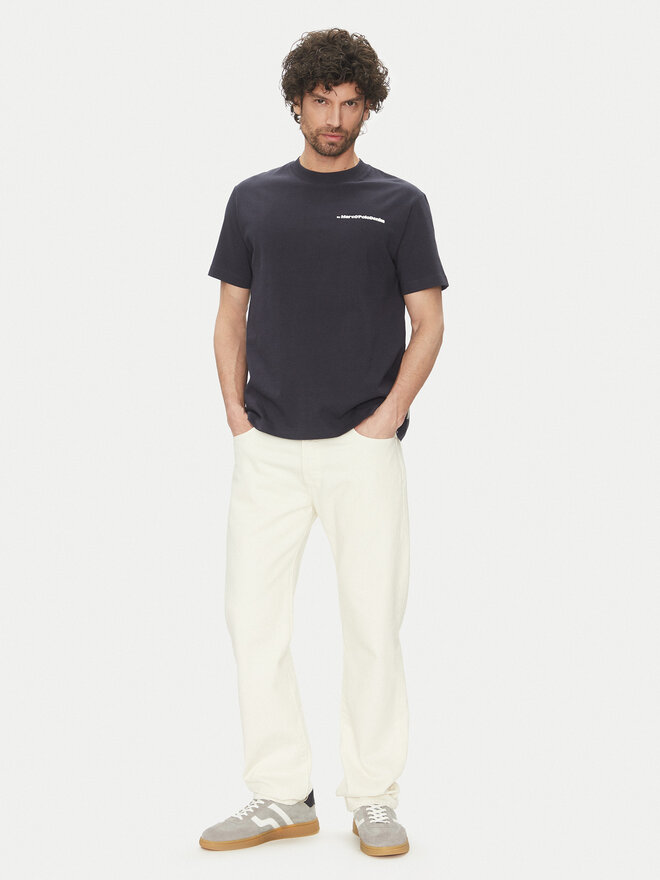 Marc O'Polo Denim Marc O'Polo Denim Póló 500 0006 002 Sötétkék Relaxed Fit