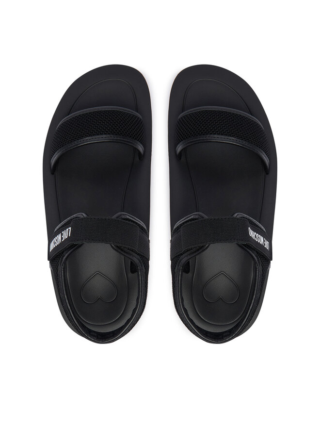 LOVE MOSCHINO Sandalen LOVE MOSCHINO JA16144I0OIQI00A Schwarz