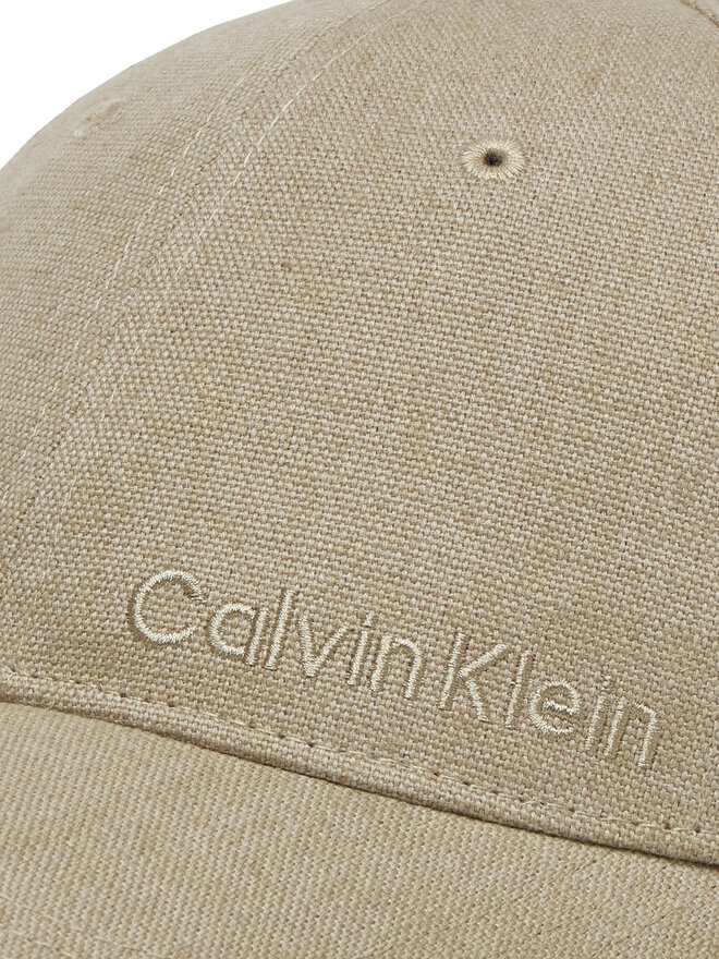 Calvin Klein Czapka z daszkiem Calvin Klein K50K512978 Beżowy