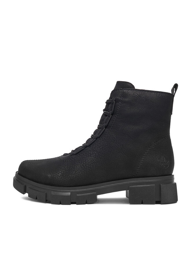 Rieker Schnürschuhe Rieker CEO-Y7150-01 Schwarz