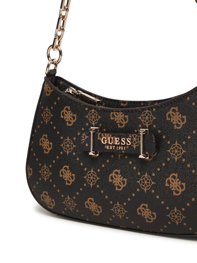 Guess Сумка Guess Carrie Logo HWGP98 98180 Коричневий