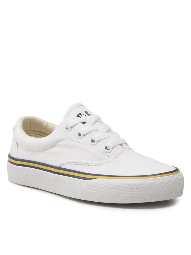 Polo Ralph Lauren Πάνινα παπούτσια Polo Ralph Lauren Keatn 804888513001 Λευκό