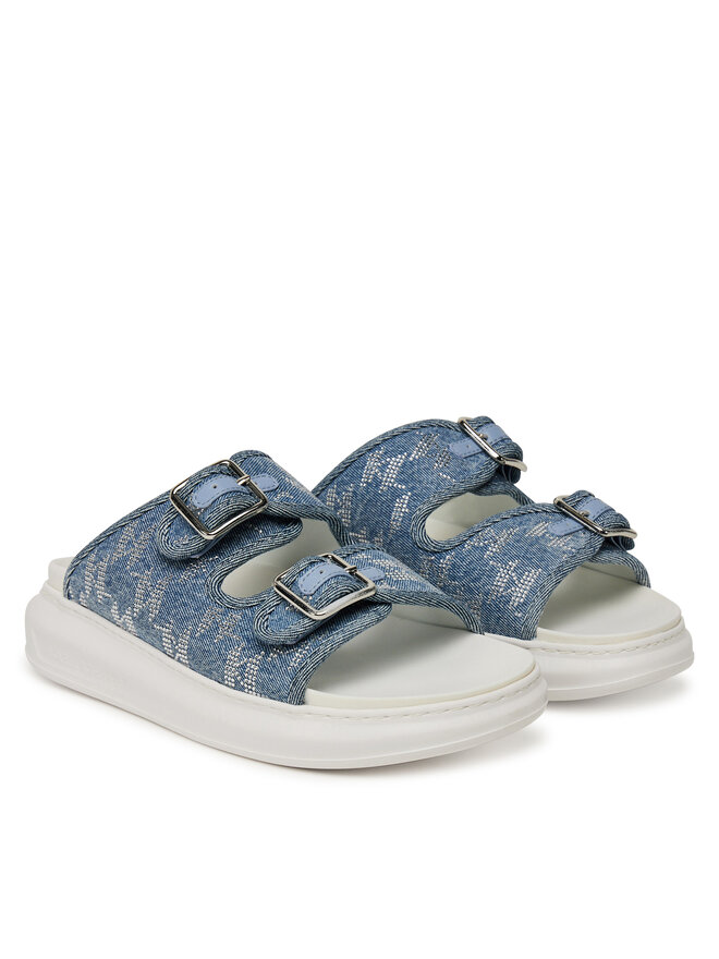 KARL LAGERFELD Papucs KARL LAGERFELD Kapri Slide KL62505A Kék