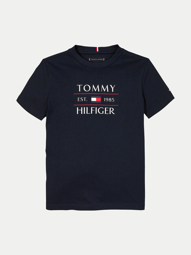 Tommy Hilfiger Tommy Hilfiger Marškinėliai KB0KB09538 D Tamsiai mėlyna Regular Fit