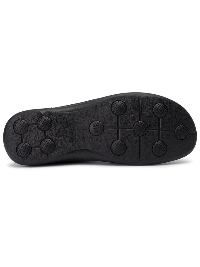 Clarks Polobotky Clarks Nature Three 203390087 Černá