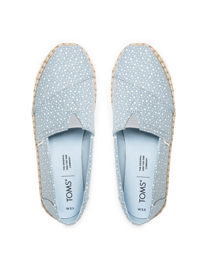 Espadrilles Toms Alpargate Rope 10016261 Blau | eschuhe.de