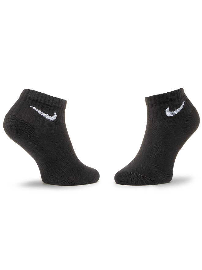 Nike 3 pares de calcetines cortos unisex Nike SX7667-010 Negro