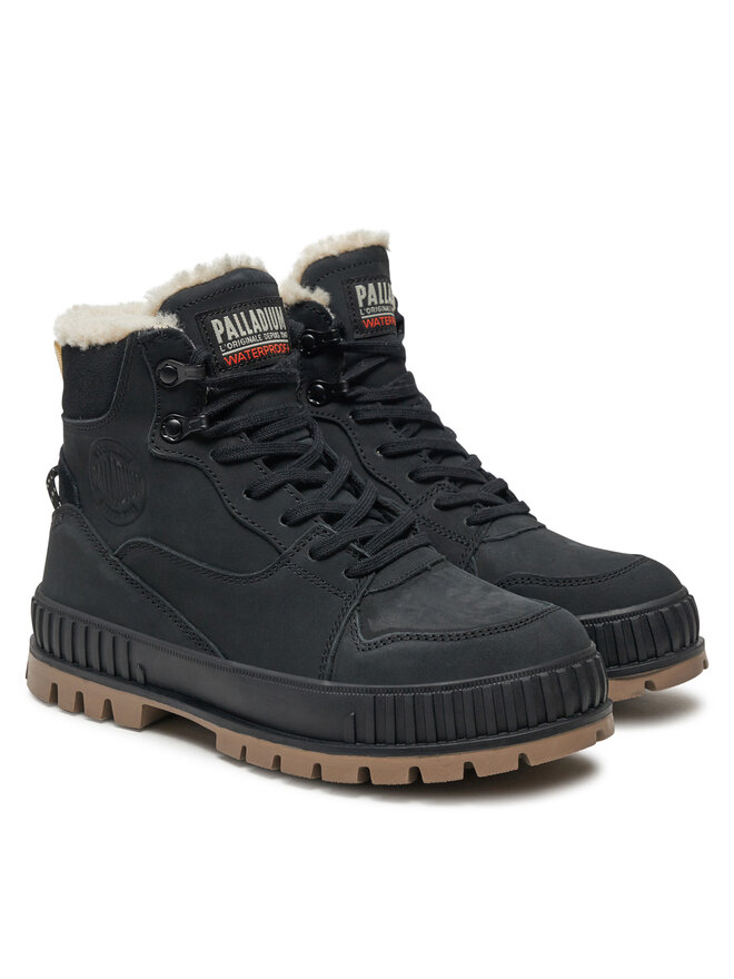 Palladium Schnürstiefeletten Palladium Pallashock Warm Wp 74351-008-M Schwarz