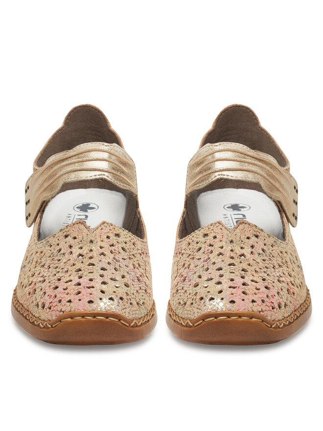 Rieker Pantofi Rieker 41399-92 Bej