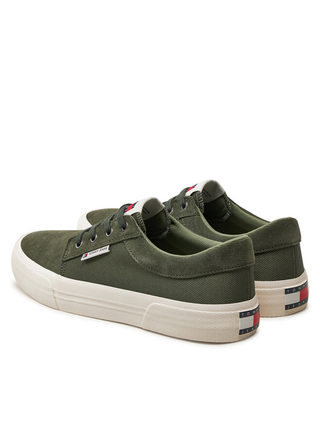 Tommy Jeans Tenisówki Tommy Jeans Tjm Vulc. Skate Derby EM0EM01427 Zielony