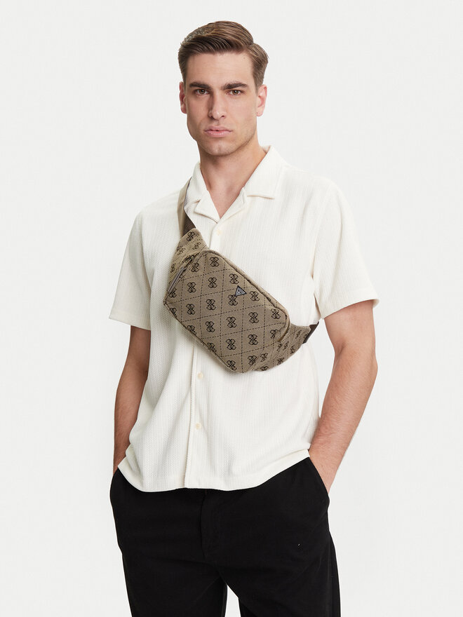 Guess Τσαντάκι μέσης Guess M5GZ19 WGUE0 Καφέ