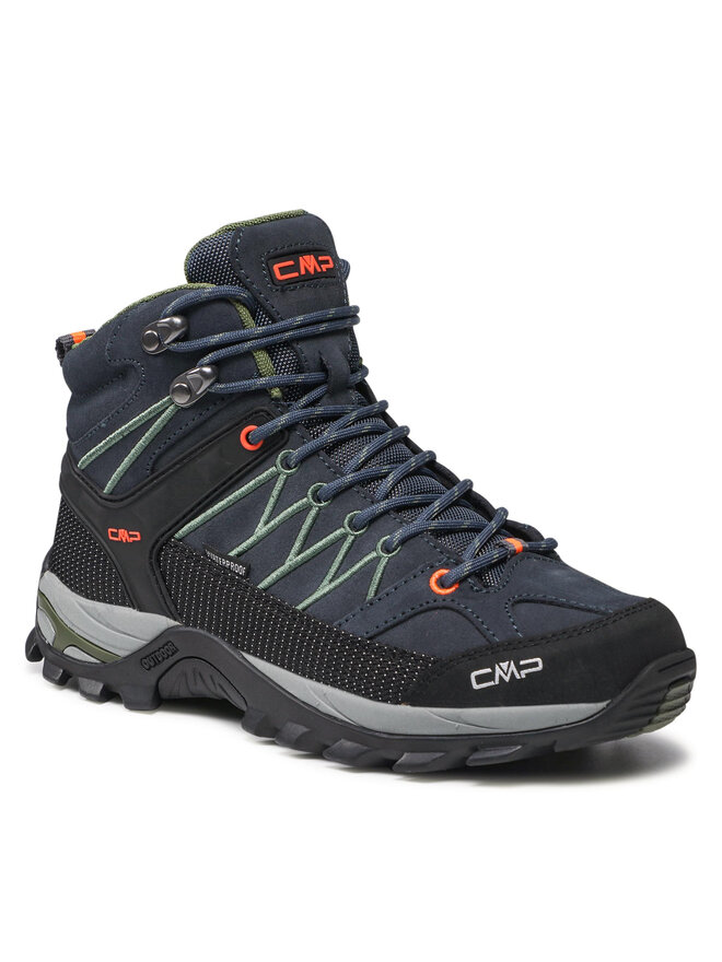 CMP Pārgājienu apavi CMP Rigel Mid Trekking Shoe Wp 3Q12947 Tumši zils