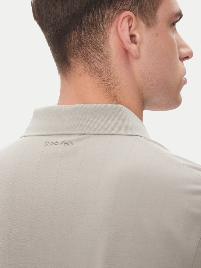 Calvin Klein Calvin Klein Поло LV04LB220G Бежевий Regular Fit