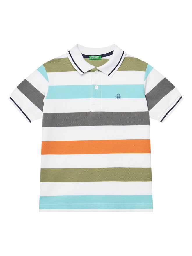 United Colors Of Benetton United Colors Of Benetton Poloshirt 39QAC301T Bunt Regular Fit