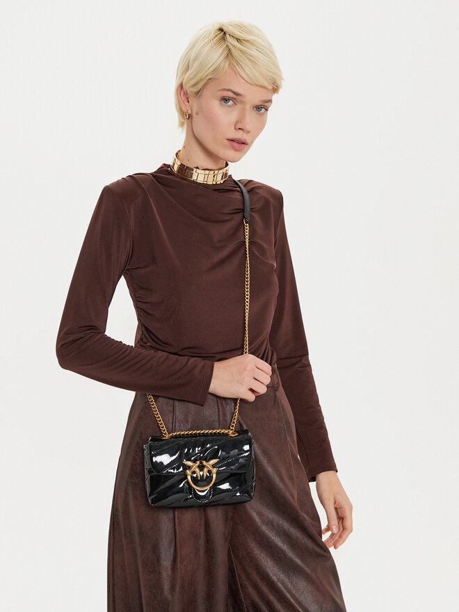 PINKO Táska PINKO Love Puff Baby Cl AI 24-25 PLTT 100040 A1UP Fekete