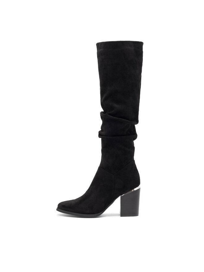 DeeZee Kozačky DeeZee SALOME H7612-1 Černá