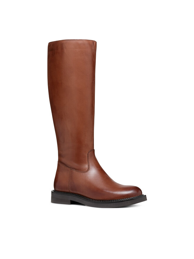 Geox Μπότες Ιππασίας Geox D Serilda D46WYA 00043 C6002 Καφέ