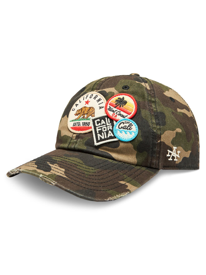 American Needle Gorra con visera American Needle Iconic - CALI SMU705A-CALI Verde