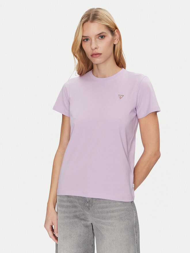 Guess Jeans Guess Jeans Camiseta W4YI10 J1314 Violeta Regular Fit