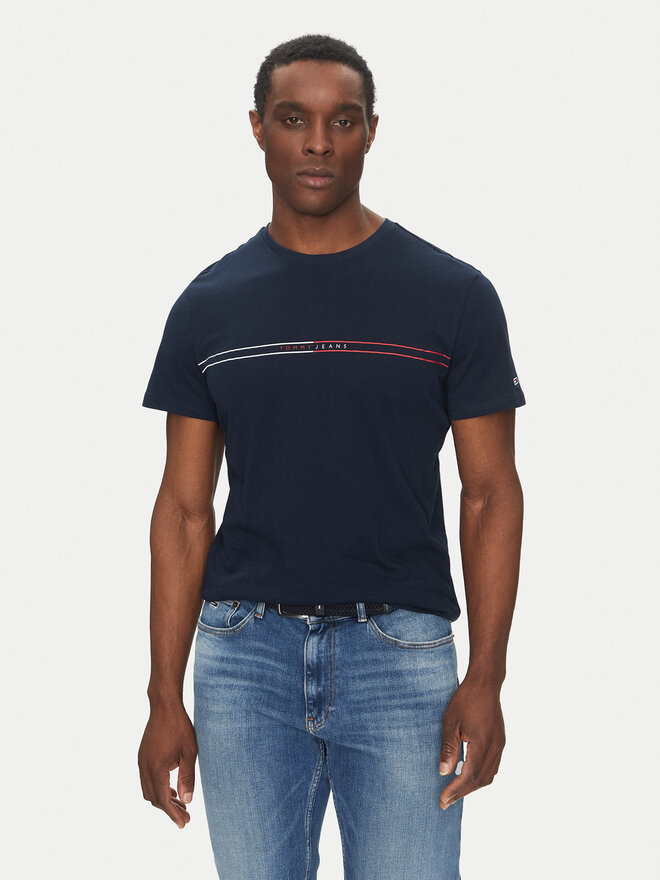 Tommy Jeans Tommy Jeans 2er-Set T-Shirts Entry Graphic DM0DM21902 Bunt Slim Fit