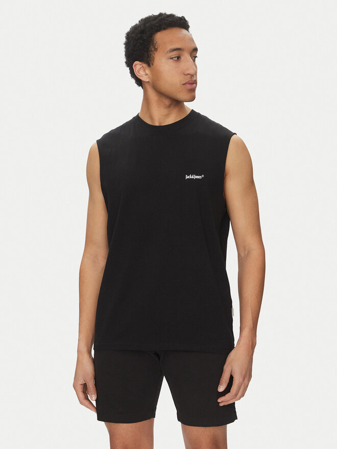 Jack&Jones Jack&Jones Tank top Varenna 12273524 Μαύρο Oversize