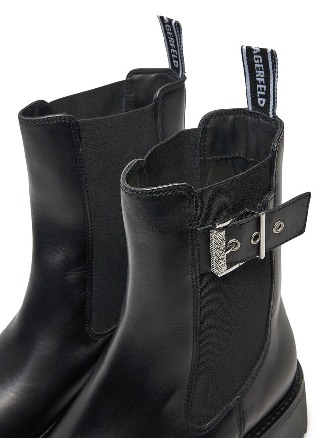 KARL LAGERFELD Боти тип челси KARL LAGERFELD KL43460 Черен