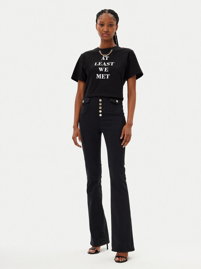 MET MET Camiseta M10 261TS Negro Regular Fit