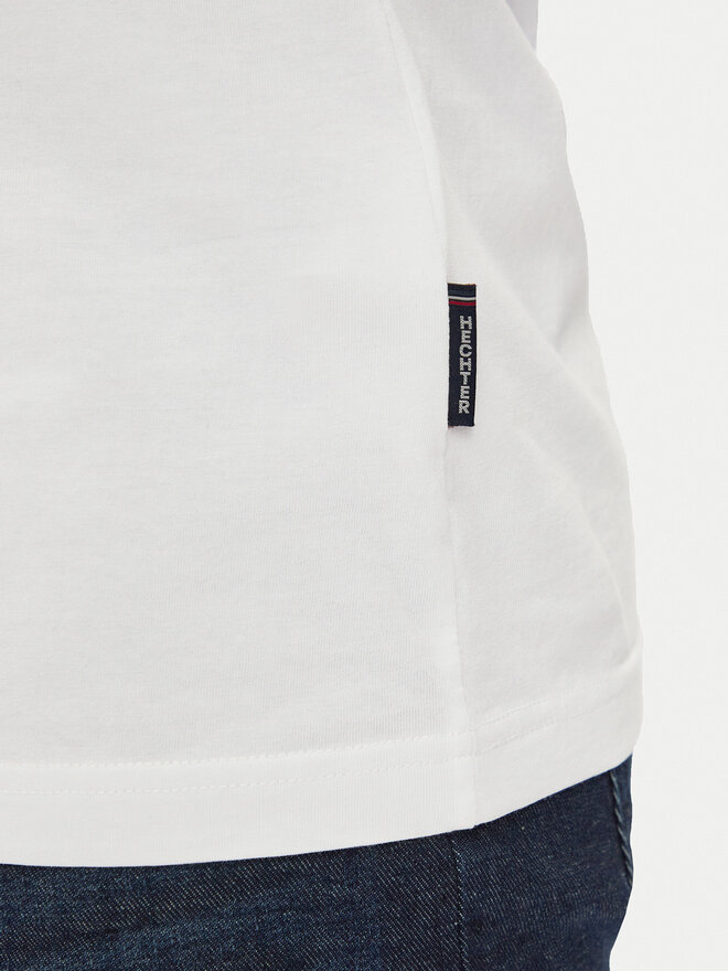 Hechter Paris Hechter Paris T-Shirt 75014 142919 Λευκό Regular Fit