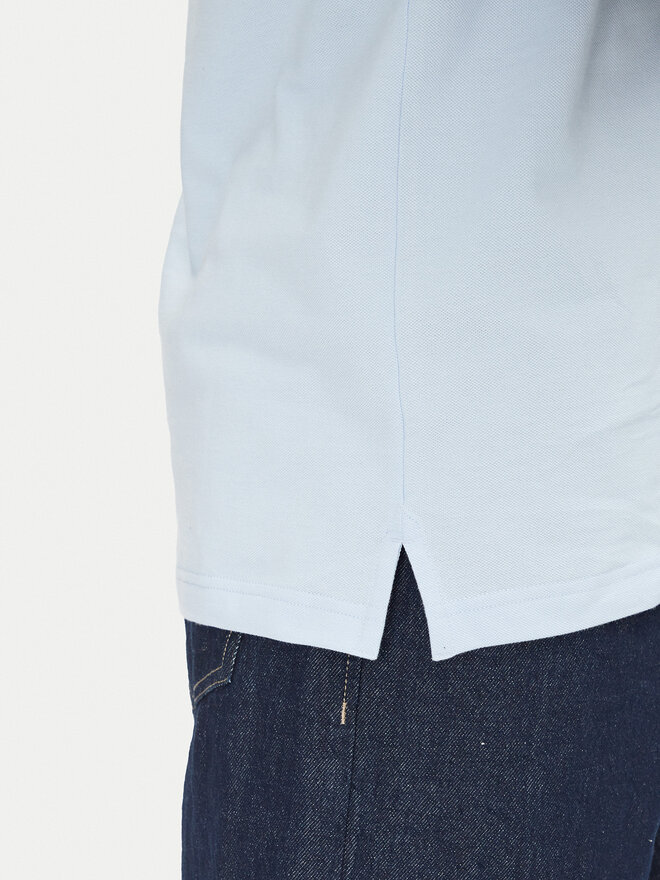 Tommy Jeans Tommy Jeans Polo DM0DM20676 Svijetloplava Slim Fit