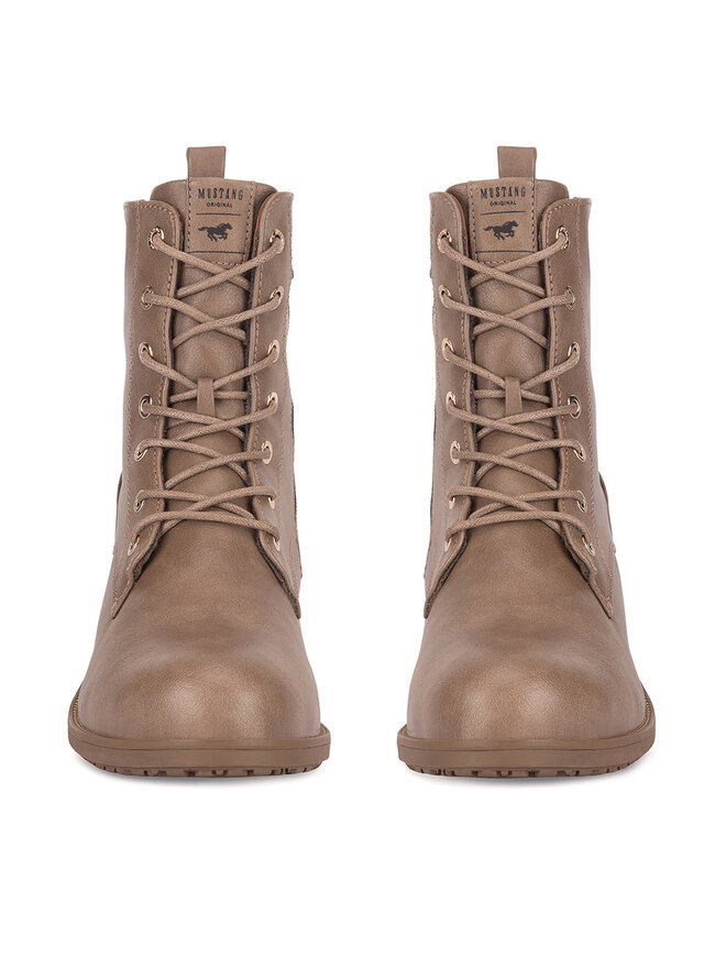 Mustang Schnürschuhe Mustang 1402-502 BIG Beige