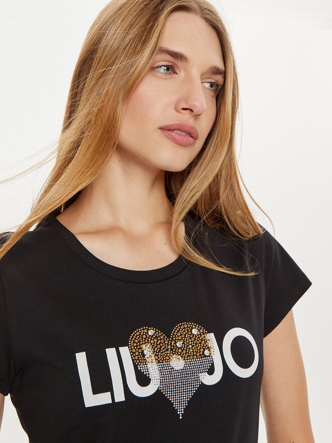 Liu Jo Liu Jo T-Shirt WF4416 JS923 Μαύρο Regular Fit