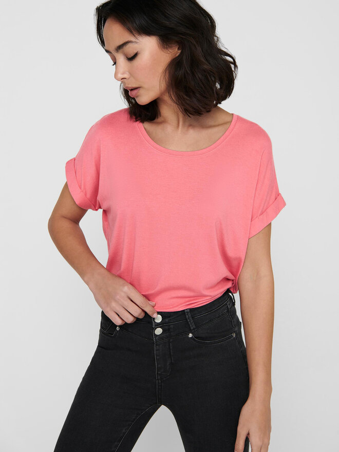 ONLY ONLY Футболка 15106662 Рожевий Regular Fit