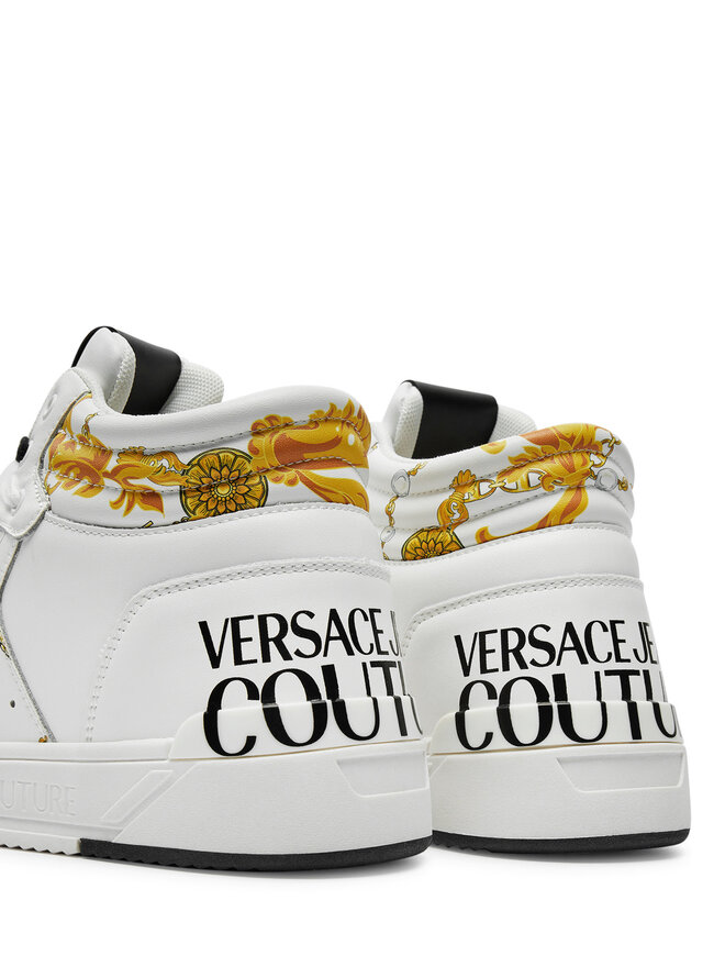 Versace Jeans Couture Sneakersy Versace Jeans Couture 77YA3SJ7 Biały