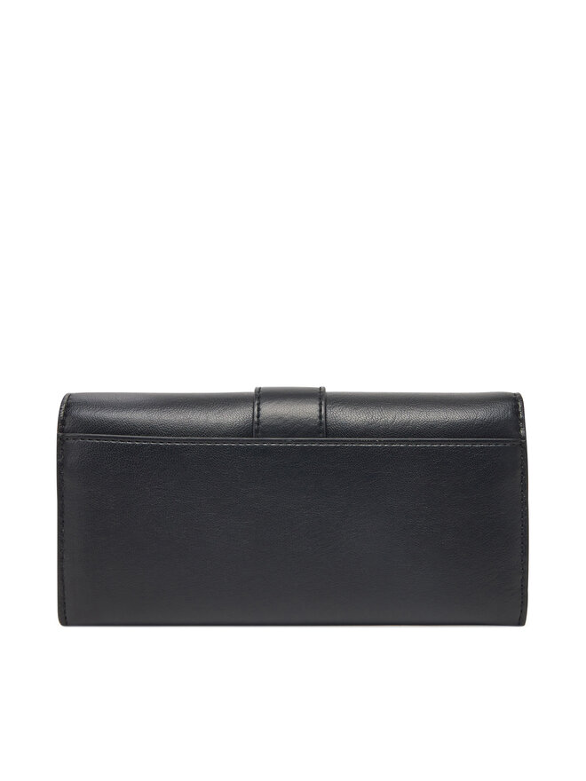Calvin Klein Голям дамски портфейл Calvin Klein Hardware Snap Large Wallet K60K612964 Черен