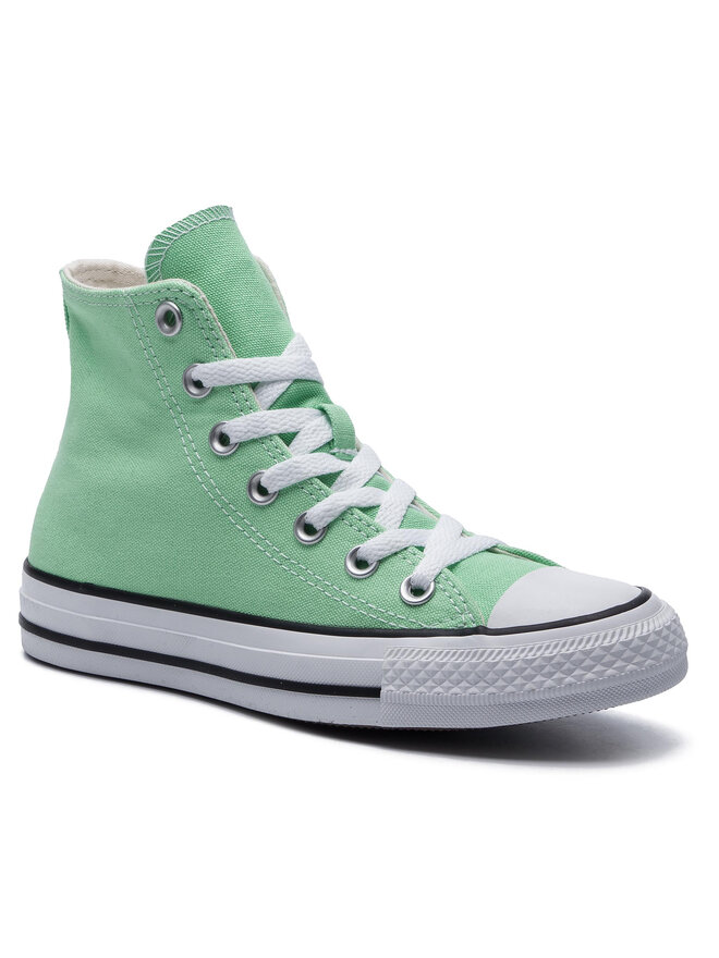 Converse Sneakers aus Stoff Converse Ctas Hi 164396C Grün