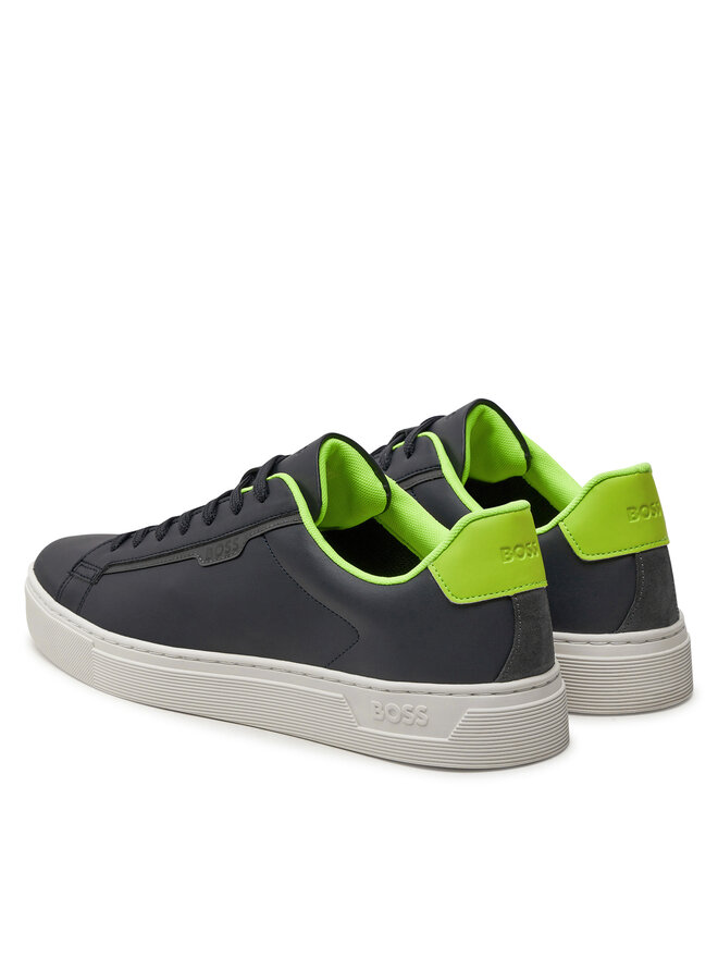 BOSS Sneakersy Boss Rhys Tenn pusdth 50502869 Tmavomodrá