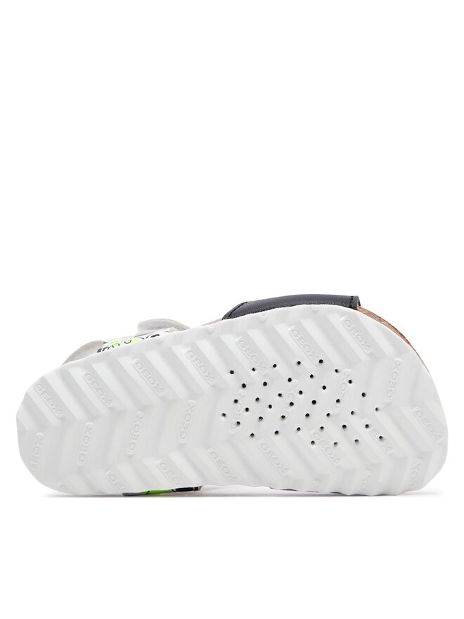 Geox Sandály Geox B Sandal Chalki Boy B152QC 000BC C0552 M Bílá