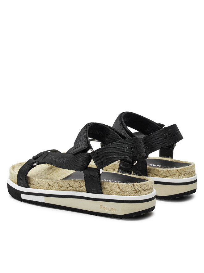 Espadrilles Pollini SA16655G0ITV0000 Noir chaussures