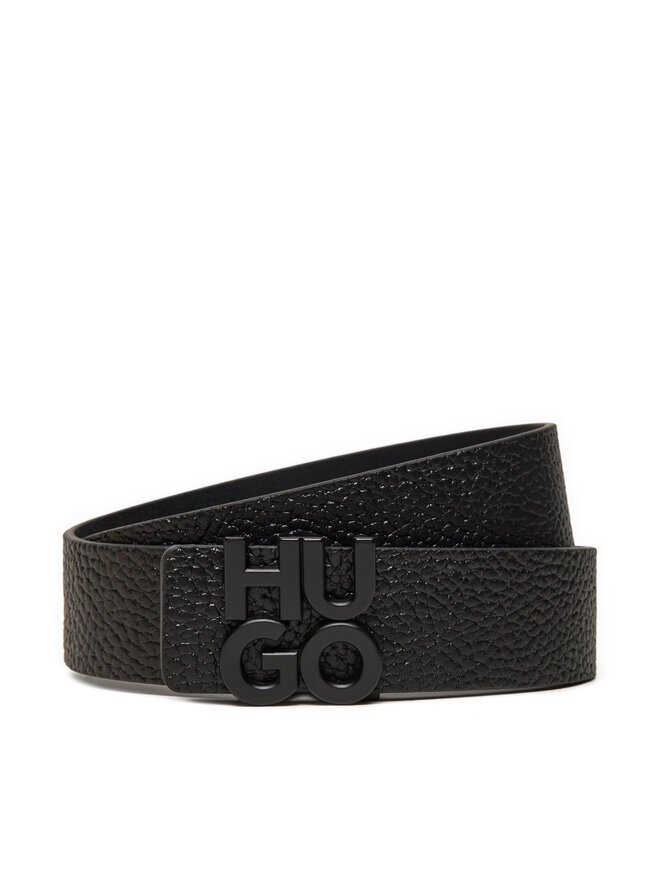 HUGO Ζώνη Ανδρική Hugo 50516525 Μαύρο
