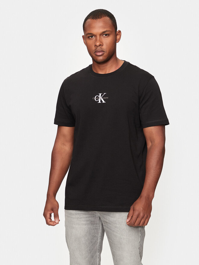 Calvin Klein Jeans Calvin Klein Jeans Camiseta Monologo J30J325649 Negro Regular Fit