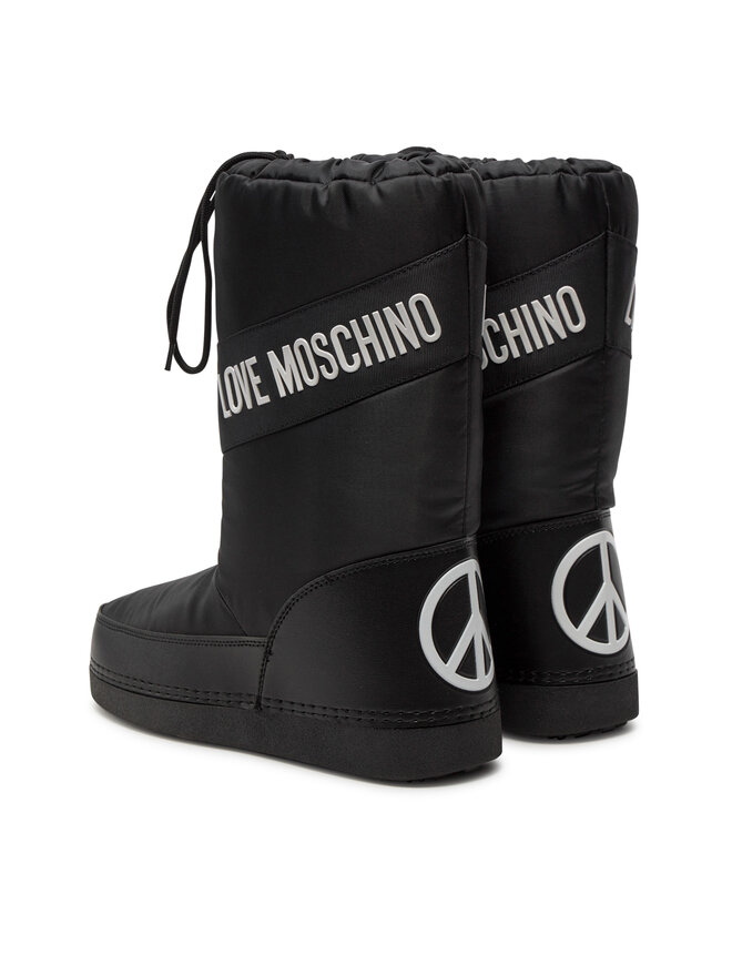 LOVE MOSCHINO Μπότες Χιονιού LOVE MOSCHINO JA24032G1LISA000 Μαύρο