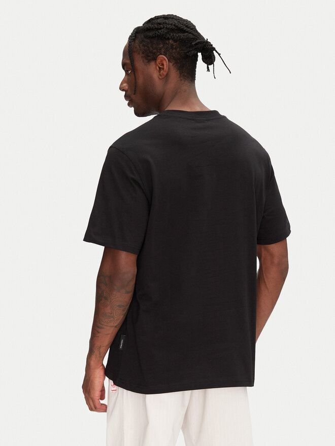 Jack&Jones Jack&Jones Marškinėliai Recharge 12273070 Juoda Relaxed Fit